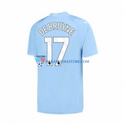 Manchester City Kevin De Bruyne 17 Koszulka Męska Domowy 2023-2024 Krótkie Rękawy