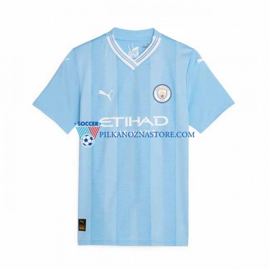 Manchester City Koszulka Damska Domowy 2023-2024 Krótkie Rękawy