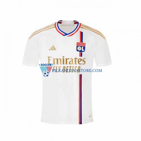 Olympique Lyon Koszulka Męska Domowy 2023-2024 Krótkie Rękawy