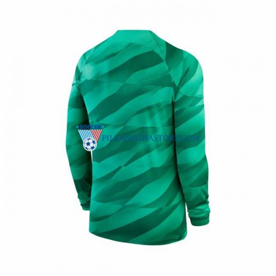 Strój Bramkarski Paris Saint-Germain Koszulka Męska Domowy 2023-2024 Długie Rękawy