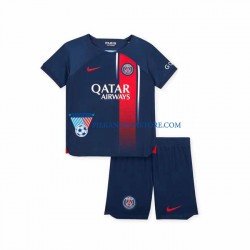 Paris Saint-Germain dla Dzieci Koszulka Domowy 2023-2024 Krótkie Rękawy