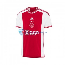 AFC Ajax Koszulka Męska Domowy 2023-2024 Krótkie Rękawy