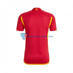 AS Roma Koszulka Męska Domowy 2023-2024 Krótkie Rękawy