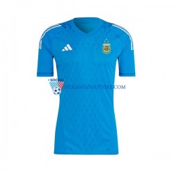 Strój Bramkarski Argentyna Koszulka Męska Trzeci 2023 Krótkie Rękawy