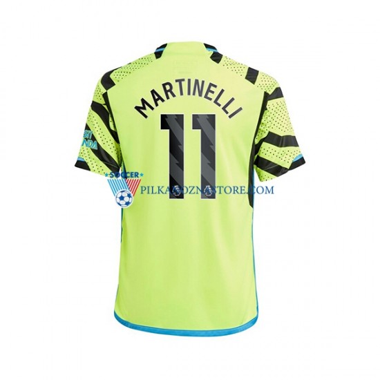 Arsenal Gabriel Martinelli 11 Koszulka Męska Wyjazdowy 2023-2024 Krótkie Rękawy