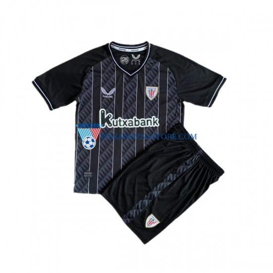 Strój Bramkarski Athletic Bilbao dla Dzieci Koszulka Domowy 2023-2024 Krótkie Rękawy