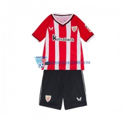 Athletic Bilbao dla Dzieci Koszulka Domowy 2023-2024 Krótkie Rękawy