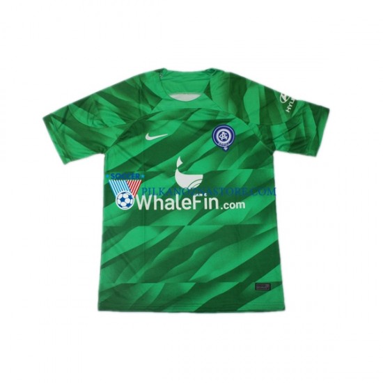 Strój Bramkarski Atlético Madryt dla Dzieci JAN OBLAK 13 Koszulka Wyjazdowy 2023-2024 Krótkie Rękawy