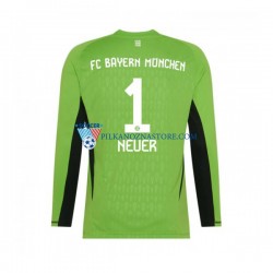 Strój Bramkarski Bayern Monachium Manuel Neuer 1 Koszulka Męska Wyjazdowy 2023-2024 Długie Rękawy