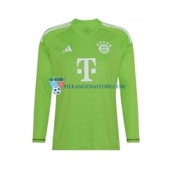 Strój Bramkarski Bayern Monachium Manuel Neuer 1 Koszulka Męska Wyjazdowy 2023-2024 Długie Rękawy