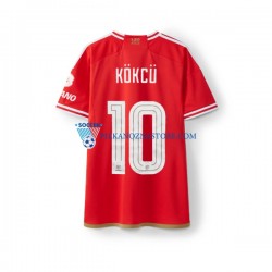 Benfica Orkun Kokcu 10 Koszulka Męska Domowy 2023-2024 Krótkie Rękawy