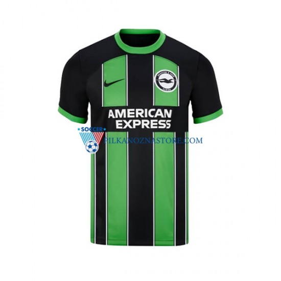 Brighton Hove Albion Koszulka Męska Wyjazdowy 2023-2024 Krótkie Rękawy