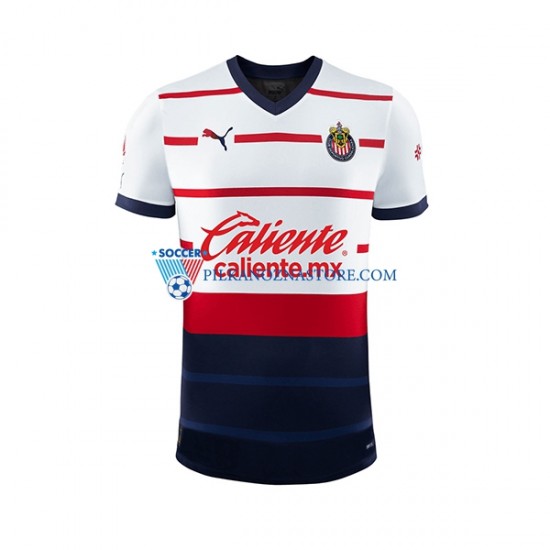 CD Guadalajara Koszulka Męska Wyjazdowy 2023-2024 Krótkie Rękawy
