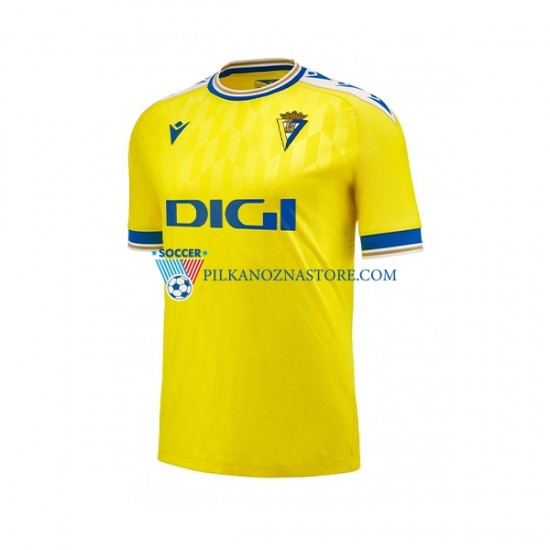 Cádiz CF Koszulka Męska Domowy 2023-2024 Krótkie Rękawy