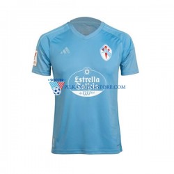 Celta de Vigo Koszulka Męska Domowy 2023-2024 Krótkie Rękawy