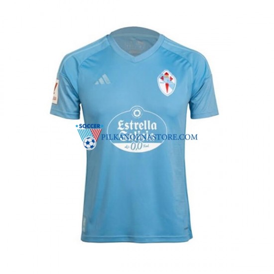 Celta de Vigo Koszulka Męska Domowy 2023-2024 Krótkie Rękawy