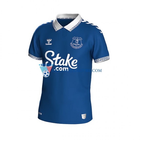 Everton Koszulka Męska Domowy 2023-2024 Krótkie Rękawy