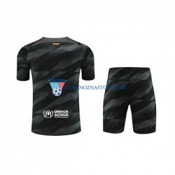 Strój Bramkarski FC Barcelona dla Dzieci Koszulka Wyjazdowy 2023-2024 Krótkie Rękawy