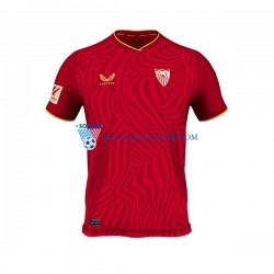 Sevilla FC Koszulka Męska Wyjazdowy 2023-2024 Krótkie Rękawy