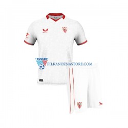 Sevilla FC dla Dzieci Koszulka Domowy 2023-2024 Krótkie Rękawy
