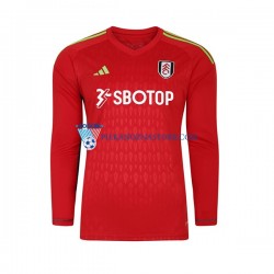 Strój Bramkarski Fulham Koszulka Męska Domowy 2023-2024 Długie Rękawy