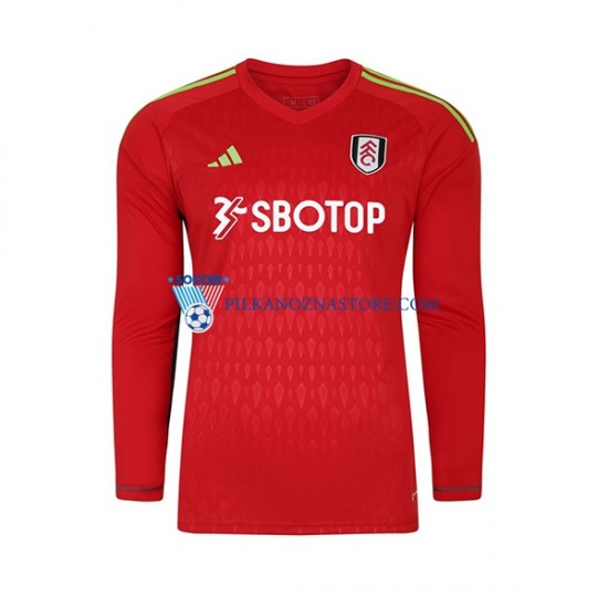 Strój Bramkarski Fulham Koszulka Męska Domowy 2023-2024 Długie Rękawy