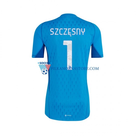 Strój Bramkarski Juventus Wojciech Szczesny 1 Koszulka Męska Domowy 2023-2024 Krótkie Rękawy