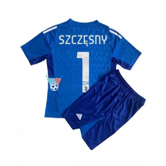Strój Bramkarski Juventus dla Dzieci Wojciech Szczesny 1 Koszulka Domowy 2023-2024 Krótkie Rękawy