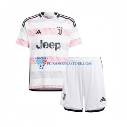 Juventus dla Dzieci Koszulka Wyjazdowy 2023-2024 Krótkie Rękawy