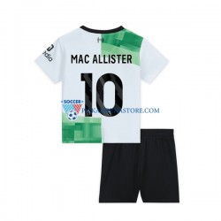 Liverpool dla Dzieci Alexis Mac Allister 10 Koszulka Wyjazdowy 2023-2024 Krótkie Rękawy