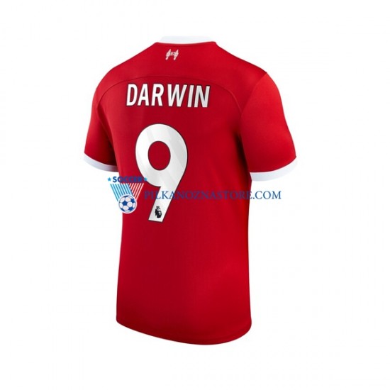 Liverpool Darwin Nunez 9 Koszulka Męska Domowy 2023-2024 Krótkie Rękawy