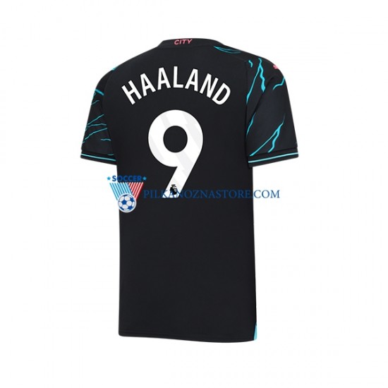 Manchester City Erling Haaland 9 Koszulka Męska Trzeci 2023-2024 Krótkie Rękawy