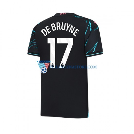 Manchester City Kevin De Bruyne 17 Koszulka Męska Trzeci 2023-2024 Krótkie Rękawy