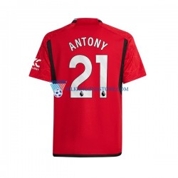 Manchester United Antony Matheus 21 Koszulka Męska Domowy 2023-2024 Krótkie Rękawy