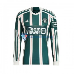 Manchester United Koszulka Męska Wyjazdowy 2023-2024 Długie Rękawy