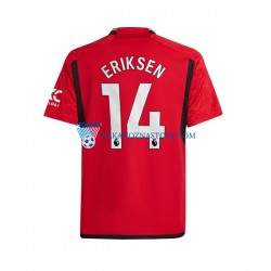 Manchester United Eriksen 14 Koszulka Męska Domowy 2023-2024 Krótkie Rękawy