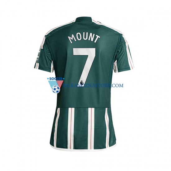 Manchester United Mount 7 Koszulka Męska Wyjazdowy 2023-2024 Krótkie Rękawy