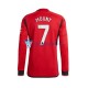 Manchester United Mount 7 Koszulka Męska Domowy 2023-2024 Długie Rękawy