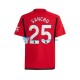Manchester United Sancho 25 Koszulka Męska Domowy 2023-2024 Krótkie Rękawy