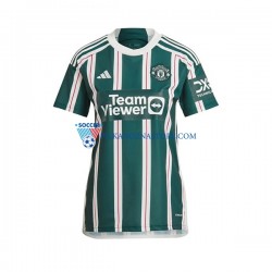 Manchester United Koszulka Damska Wyjazdowy 2023-2024 Krótkie Rękawy