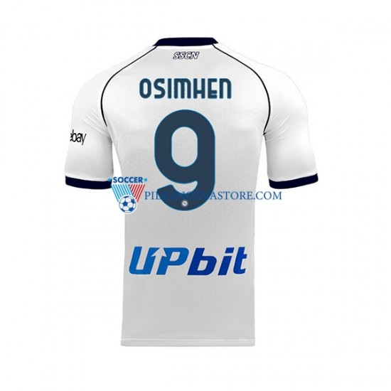 Napoli OSIMHEN 9 Koszulka Męska Wyjazdowy 2023-2024 Krótkie Rękawy