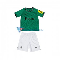 Newcastle United dla Dzieci Koszulka Wyjazdowy 2023-2024 Krótkie Rękawy