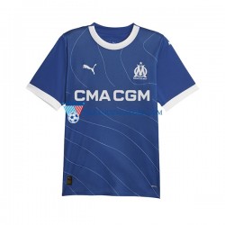 Olympique Marsylia Koszulka Męska Wyjazdowy 2023-2024 Krótkie Rękawy