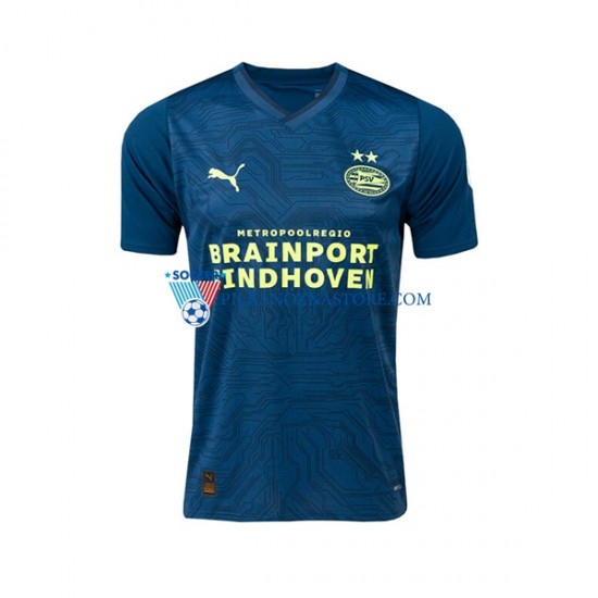 PSV Eindhoven Koszulka Męska Trzeci 2023-2024 Krótkie Rękawy