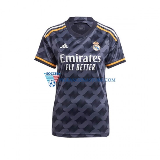 Real Madryt Koszulka Damska Wyjazdowy 2023-2024 Krótkie Rękawy