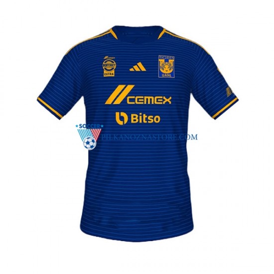 Tigres UANL Koszulka Męska Wyjazdowy 2023-2024 Krótkie Rękawy