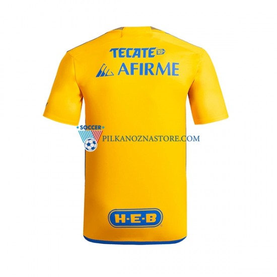Tigres UANL Koszulka Męska Domowy 2023-2024 Krótkie Rękawy