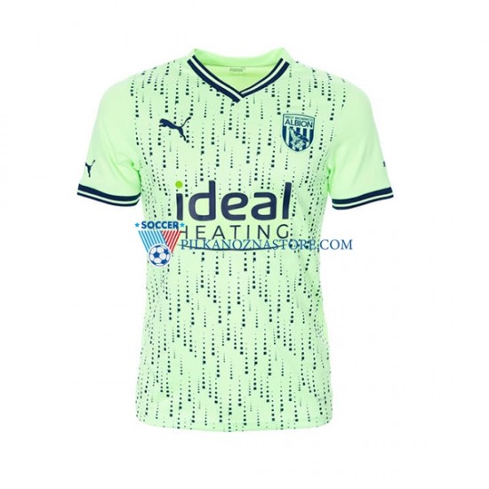 West Bromwich Albion Koszulka Męska Wyjazdowy 2023-2024 Krótkie Rękawy