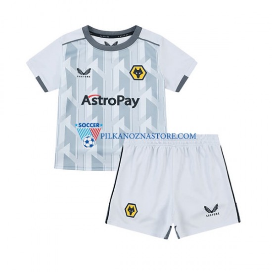Wolverhampton Wanderers dla Dzieci Koszulka Trzeci 2023-2024 Krótkie Rękawy