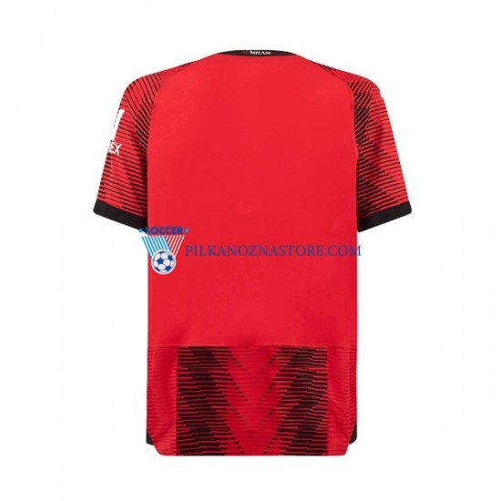 AC Milan Koszulka Męska Domowy 2023-2024 Krótkie Rękawy